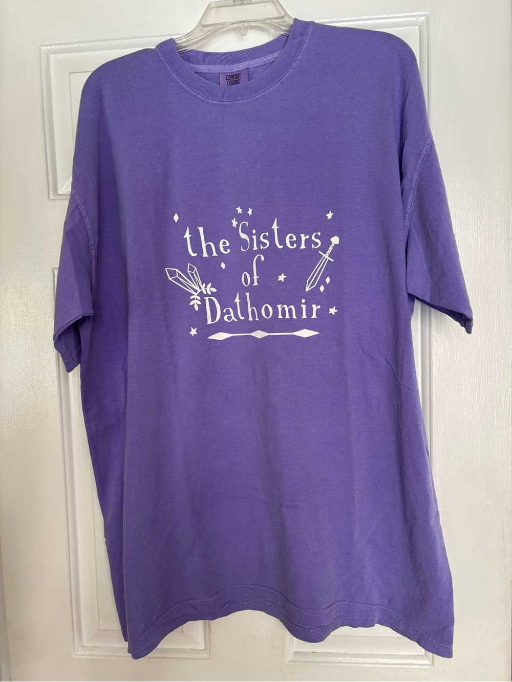 Comfort Colors Purple Graphic Tee”The Sisters of Dathomir'
